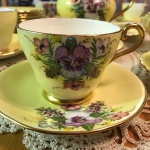 Aynsley Vintage Bone China Tea Set